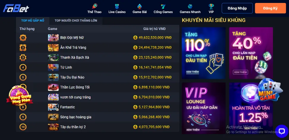 Chương trình VIP win 789